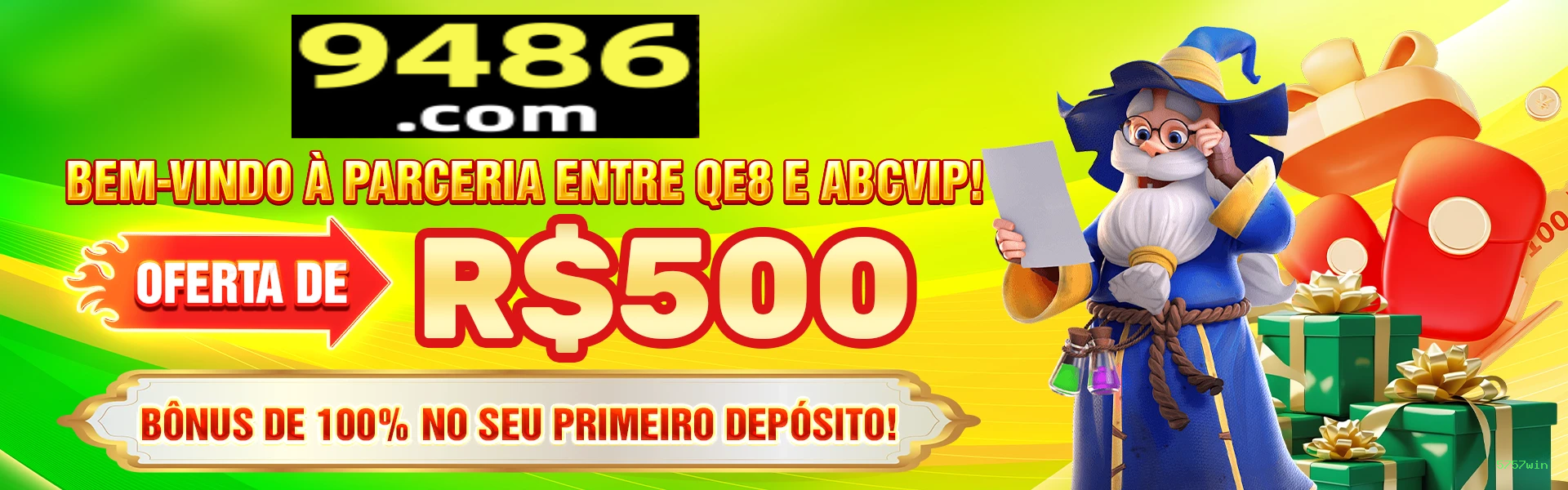 Bônus de boas-vindas 5757win